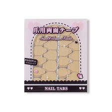 Adhesive Tabs 25 Sheets for Press on False Nail Tip Gel Glue Dou
