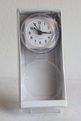 IKEA - Snarr - Wecker, Reisewecker, Taschenwecker transparent - UNBENUTZT / OVP