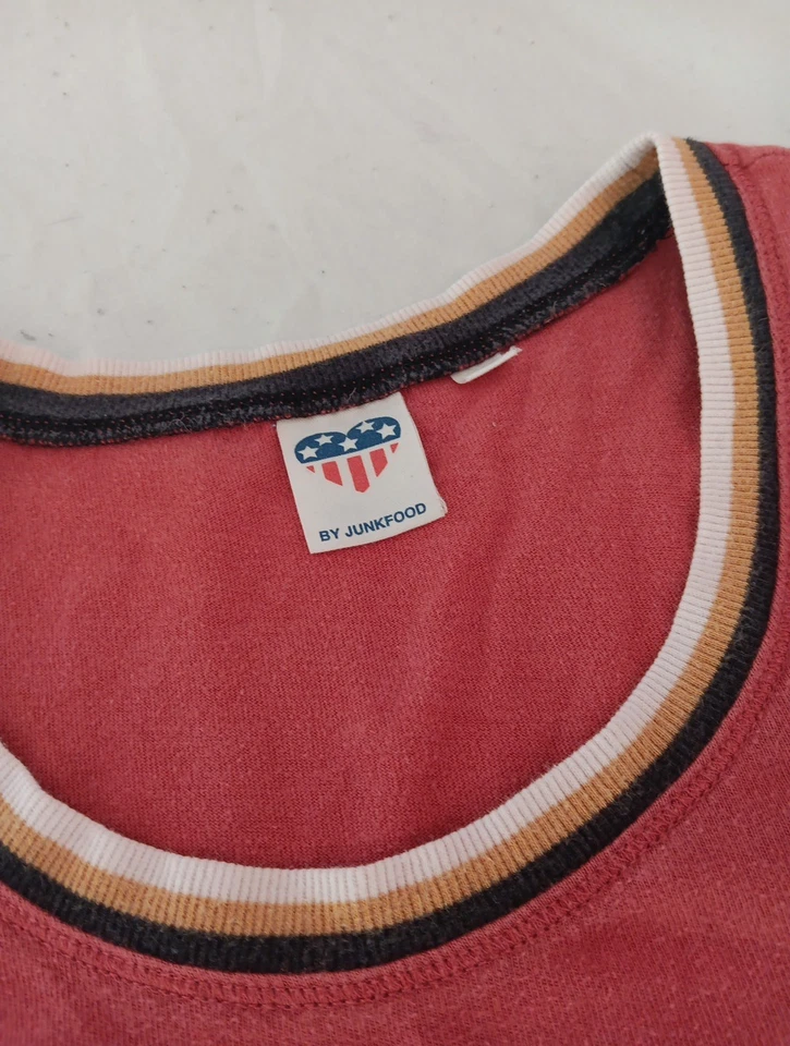 Nintendo Donkey Kong Junkfood Retro Tank Top Sleeveless Shirt Womens Xs - Image 3 of 4