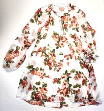 Show Me Your MuMu birdie floral tiered mini Boho long sleeve dress NWoT Medium