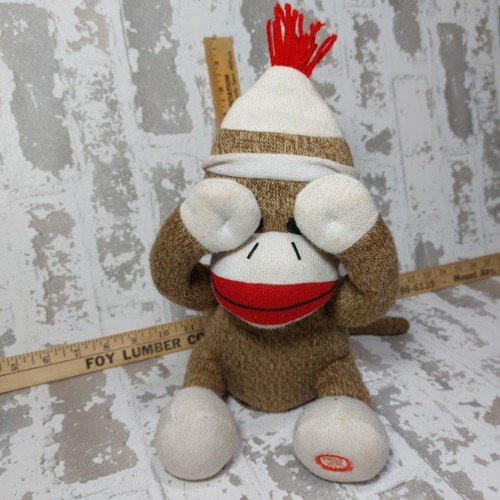 Peek A Boo Sock Monkey Animated Laughing By Giggles International Limited Test