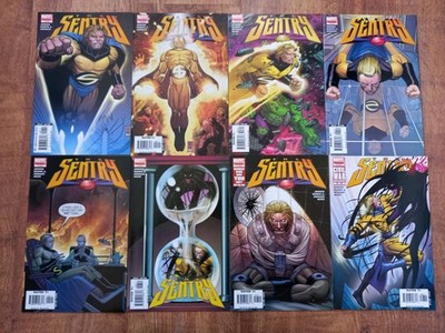THE SENTRY #1-8 (Jenkins/Romita Jr) Marvel Comics 2005 Complete Series VFN/NM