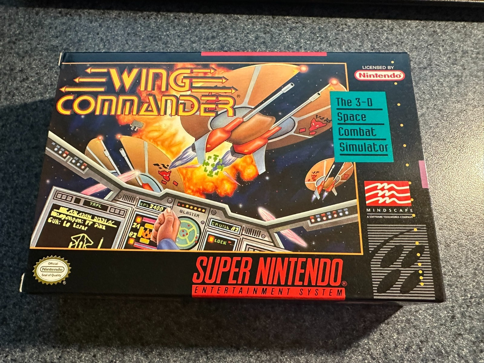 Wing Commander for Super Nintendo (SNES) CIB Complete Excellent