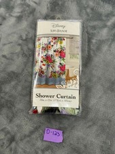 Disney Lilo Stitch Floral Shower Curtain 70in X 72in