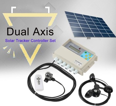 Dual-Axis Solar Tracker Controller Automatic Solar Tracking Controller MIT LCDaP