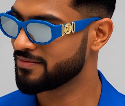 Vintage Steampunk Luxury Small Frame Sunglasses Men Women Brand Design Fashion
