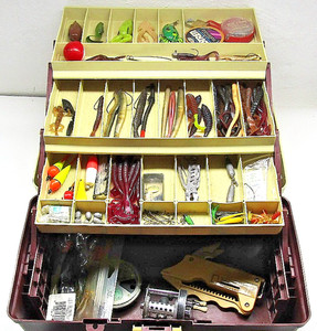 ebay full tackle box Loaded Tackle Box
