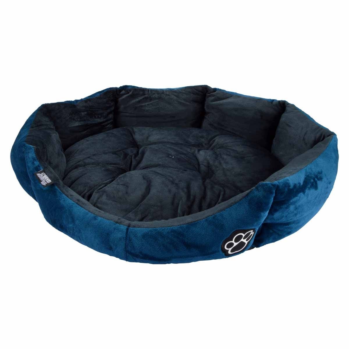 Coussin Chien Velours Émeraude Patchy 60cm | Confort Premium - 3