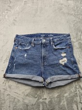 Old Navy O.G. High Rise Women's Jean Shorts Size 8 Denim