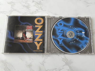 Ozzy Osbourne Blizzard Of Ozz CD 1995 Epic EK 67235 Black Sabbath, Crazy Train