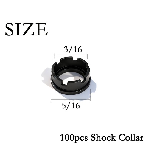 100Pcs Shock Collars Performance O-Ring Hunting Rear Deploying SlipCam Broadhead - Picture 3 of 18