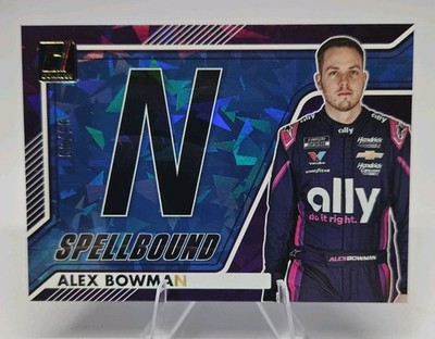 2026 Panini Donruss NASCAR - Alex Bowman #35 Spellbound Carolina Blue Ice /99