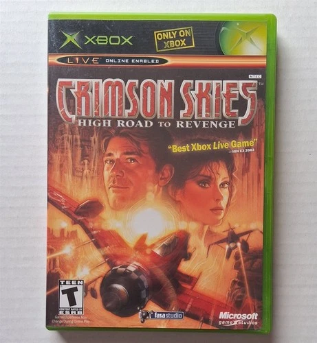 Xbox Original - Crimson Skies - Complete - tested, working