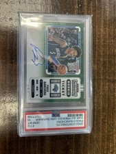 2022 Panini Contenders Optic Paolo Banchero Variation Auto Green Shimmer PSA 10