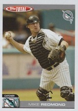 2004 Topps Total #243 Mike Redmond Silver