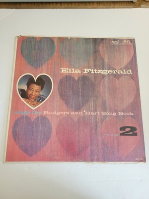 Ella Fitzgerald Sings the Rodgers and Hart Song Book Volume 2 Verve MG V-4023 LP