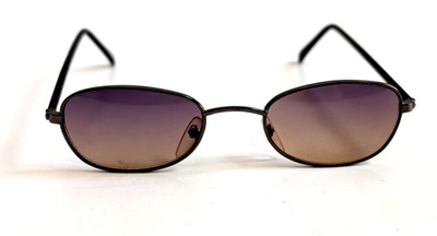NWT Vintage 90's Rectangle Metal Combo Sport Sunglasses (D. Gunmetal)