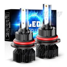 9007 LED Headlight Bulbs Ice Blue for Ford F150 1992-2003 F250 1992 1993-2004