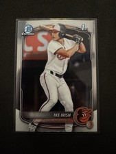 Topps 2025 Bowman Draft Chrome 1st Bowman Ike Irish BDC-16 Orioles Baseball