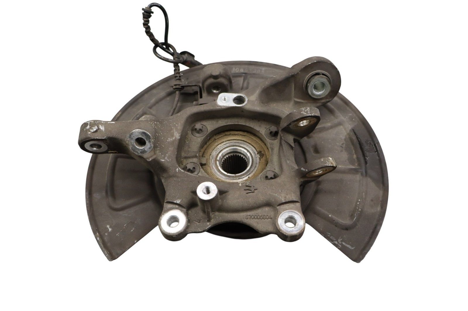 14-17 Maserati Ghibli Rear Left Driver Side Spindle Knuckle Hub 670006804 Oem