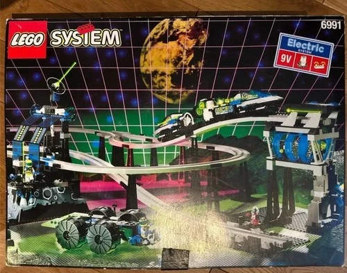 LEGO 6991 Space Unitron Monorail Transport Base 100% complete w/ instructions