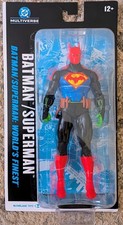 DC Multiverse Batman Superman Fusion World's Finest 7 Figure McFarlane New