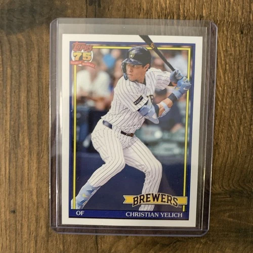 2026 Topps Series 1 Christian Yelich Base (RAW)
