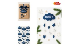 Hand crafted cot mobile design beautiful baby room decorations 45cm length