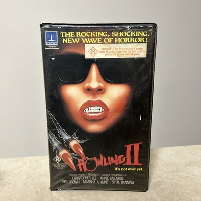 HOWLING 2 - Its Not Over Yet - Rare Australian Horror Big Box Clamshell 