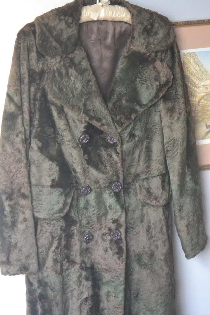 50s VINTAGE FAKE FUR ANIMAL FABRIC デルマー系 50s VINTAGE FAKE FUR ANIMAL FABRIC デルマー系 メンズ