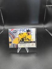 2025-26 Sp Game Used Mattias Ekholm 4 Nations Fabrics Jersey #4N-ME Sweden