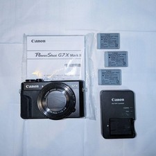 Canon PowerShot G7 X Mark II Compact Digital Camera Tested Working Japan