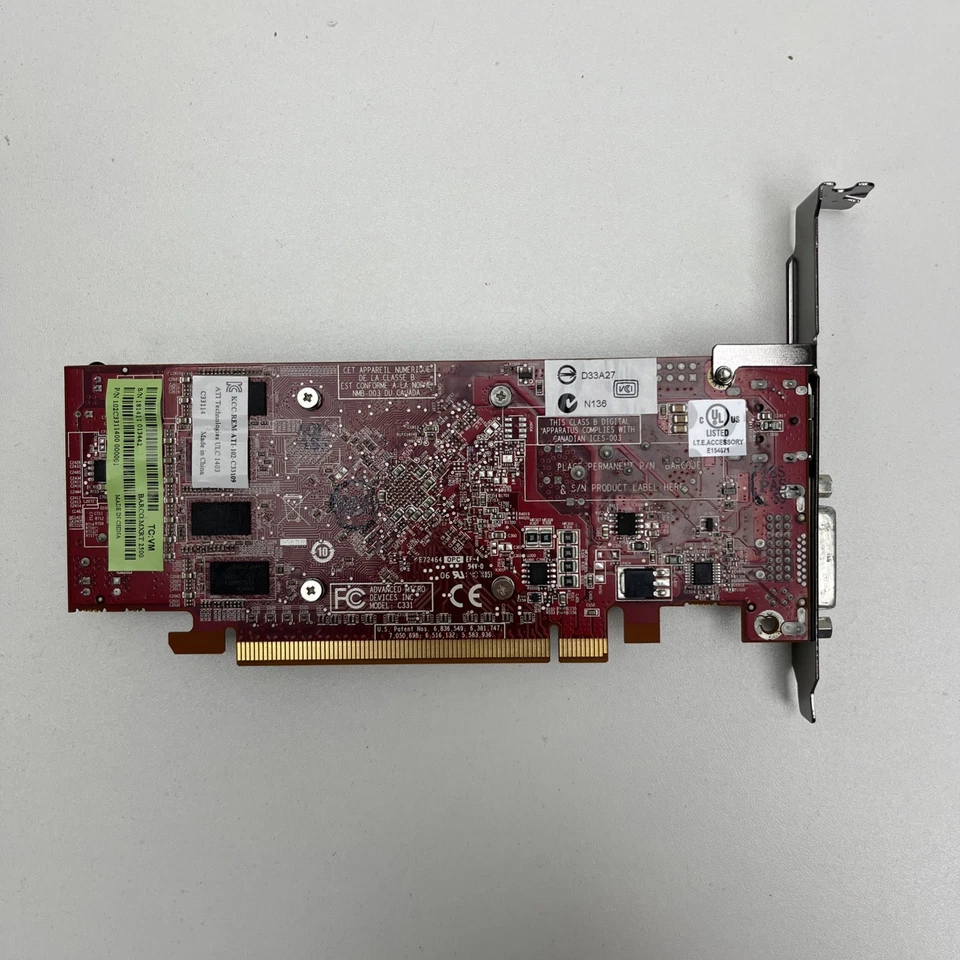ATI FIREPRO MXRT 2500 1GB GDDR3 PCI-Ex16 128-bit Graphics Card DVI/DPort Ref:122 - Image 2 of 4
