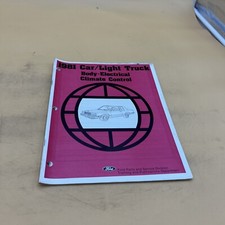 1981 FORD CAR LIGHT TRUCK CLIMATE CONTROL BODY ELECTRICAL GUIDE MANUAL BOOK 