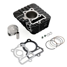 160cc Cylinder Piston Kit 15mm Pin for Bajaj Pulsar Ns 160 Ns160 36JF0117 A