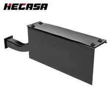 HECASA Universal Rear Half Fender Mounting Bracket Heavy Duty Black Pair