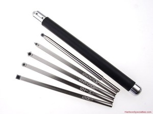 Simple Woodturning Tools Packaged Set of 5 Carbide Lathe 