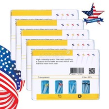 5X AAA Dental Fiber Post Resin High-intensity Screw Thread Glass+4pcs Drills USA