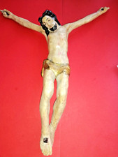 Scultura Lignea Molto Antica Di Gesù Crocifisso...scontatissima...