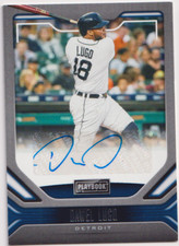 2020 Panini Playbook Autos #PA-DL Daniel Lugo Detroit Tigers