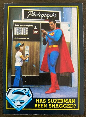 ( U SELECT CARDS ) 1983 Topps Superman III Singles & Stickers  