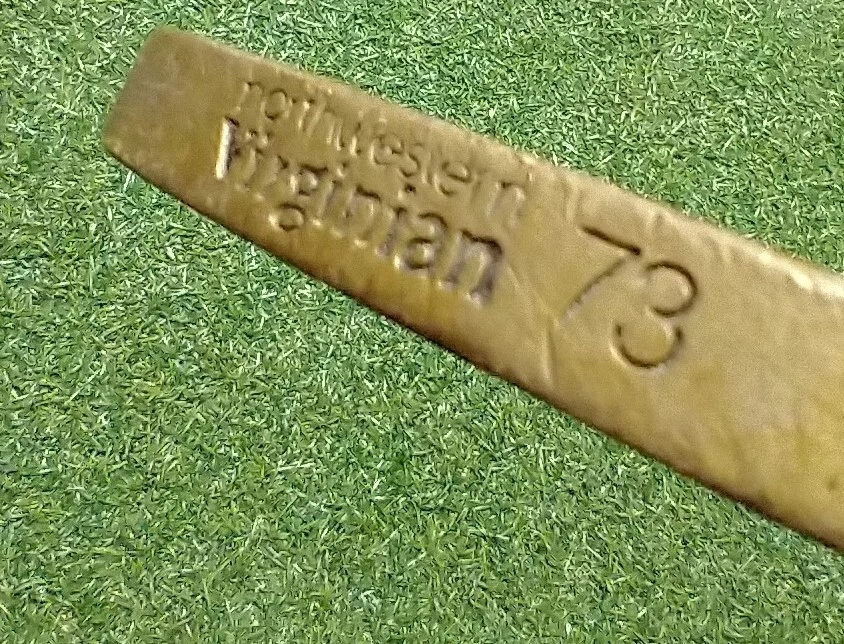 NORTHWESTERN VIRGINIAN 73 PUTTER DE DOS VÍAS CON EJE DE ACERO DE 36" DE COLECCIÓN Foto 2 de 4