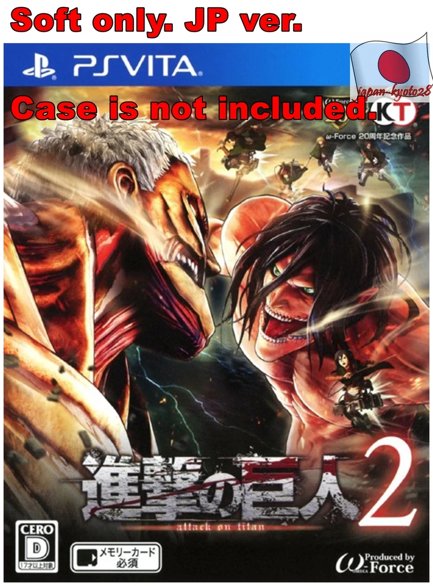 PS Vita JP Soft only PSV Attack on Titan 2 eBay