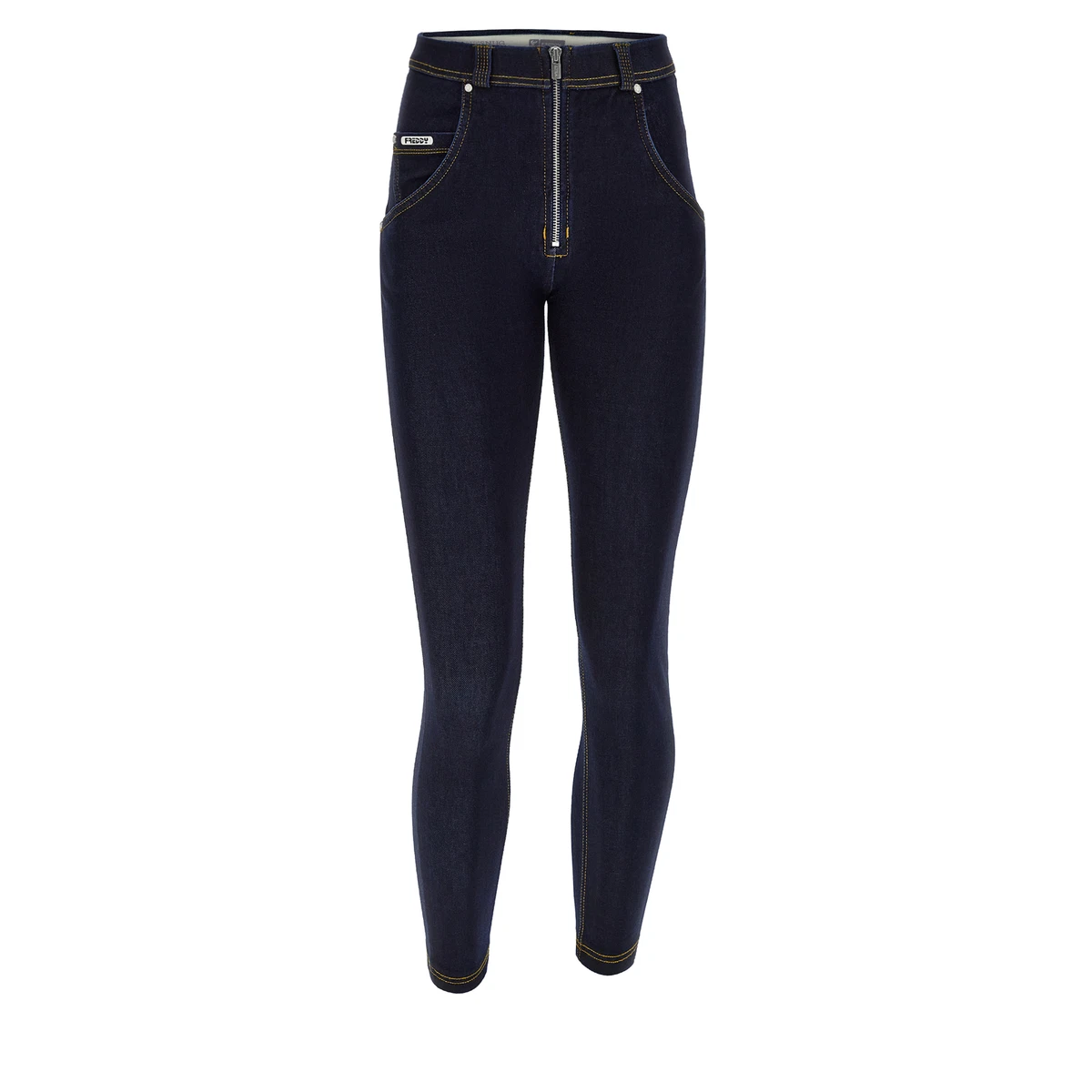 FREDDY Jeans WR.UP in denim navetta con vita alta e lunghezza 7 8