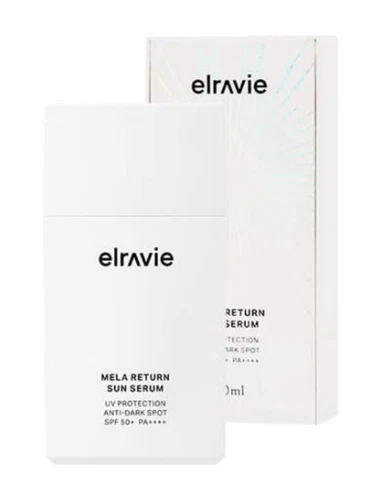 elravie Mela Return Sun Serum 50ml SPF50+ PA++++ K-Beauty