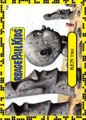 GARBAGE PAIL KIDS 2011 FLASHBACK SERIES 2 PICK-A-CARD YELLOW BASE STICKERS TOPPS - Picture 280 of 321