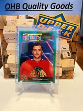 UNIQUE:  2020-21 Upper Deck GREEN Rookie Portraits - Alec Regula #P-77