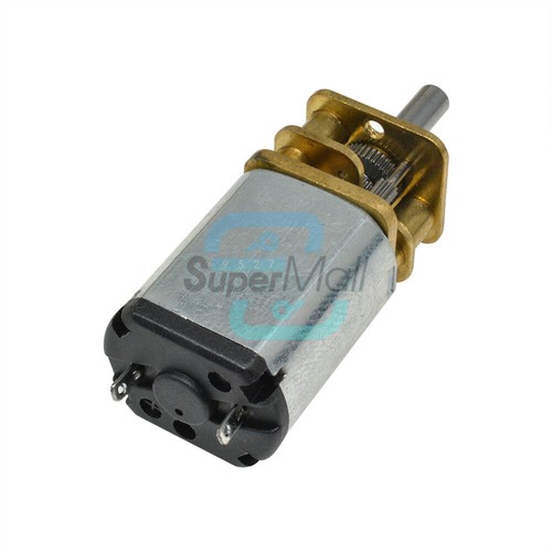DC 3V 6V 12V 100RPM Micro Speed Reduction Gear Motor Wheel Shaft Metal Gearbox - Bild 85 von 118
