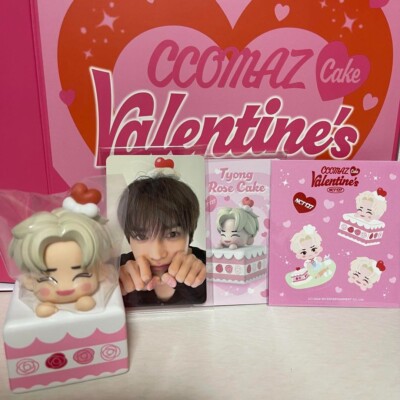 Nct 127 Taeyeon CCOMAZ Valentine's Cake set Figure Tradingcard