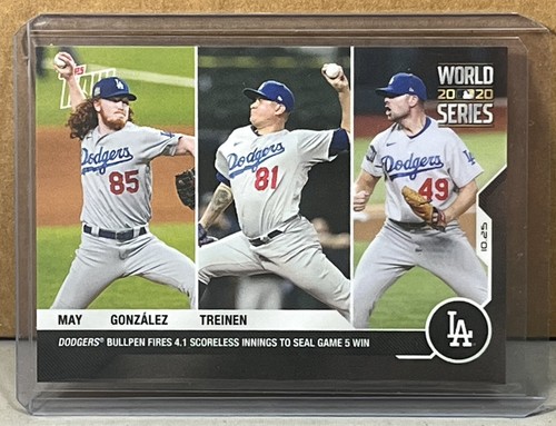 2020 Topps Now 476 MAY / GONZÁLEZ / TREINEN